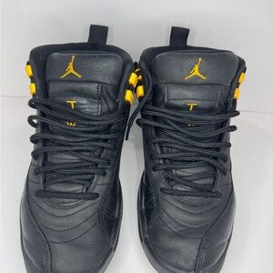 Air Jordan 12 Retro Black Taxi GS Size 6 Men. &.5 Women